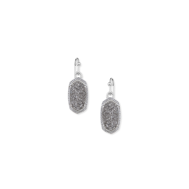Osira Drop Earrings Silver Plated / Single Earring Only