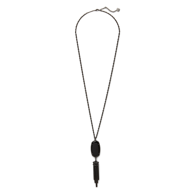 Kendra scott gunmetal on sale necklace