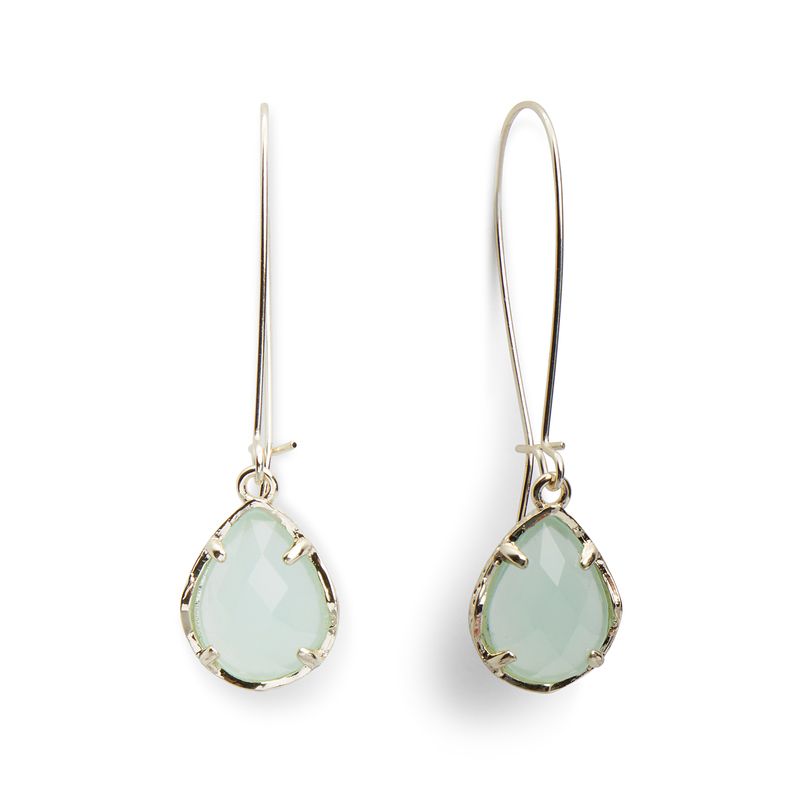 Kendra scott hot sale chalcedony earrings