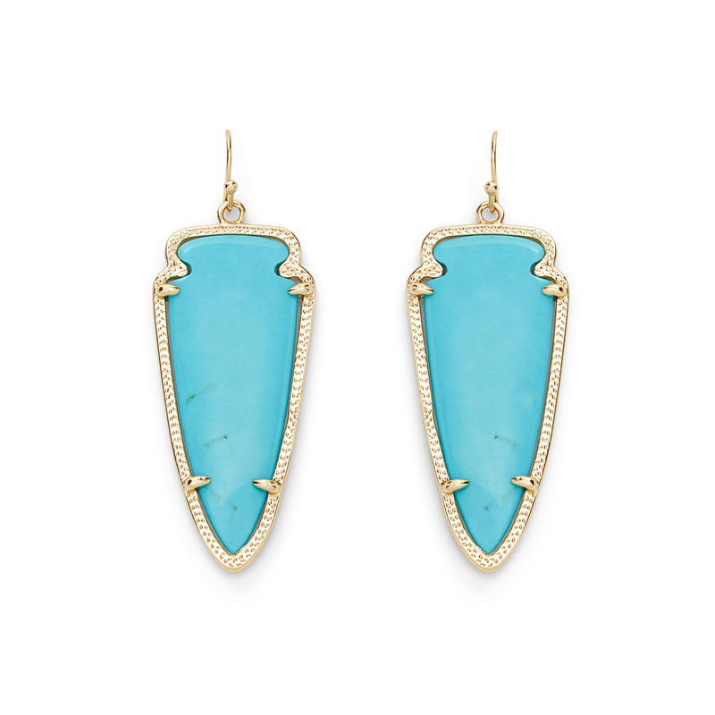 Kendra scott deals arrowhead earrings