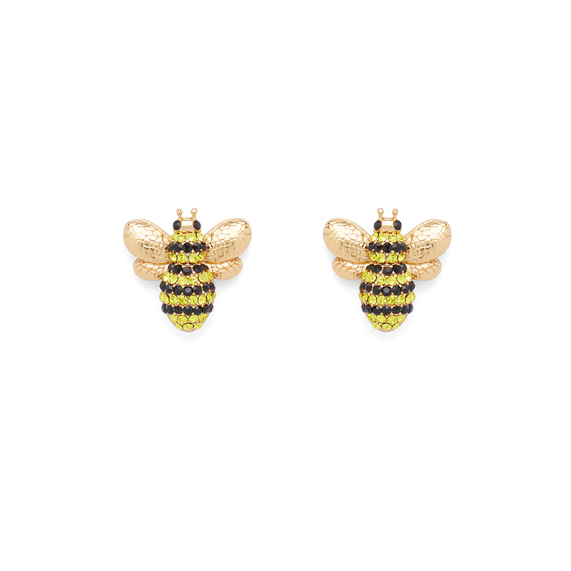Rocksbox: Picnic Perfect Pave Bee Studs by Kate Spade
