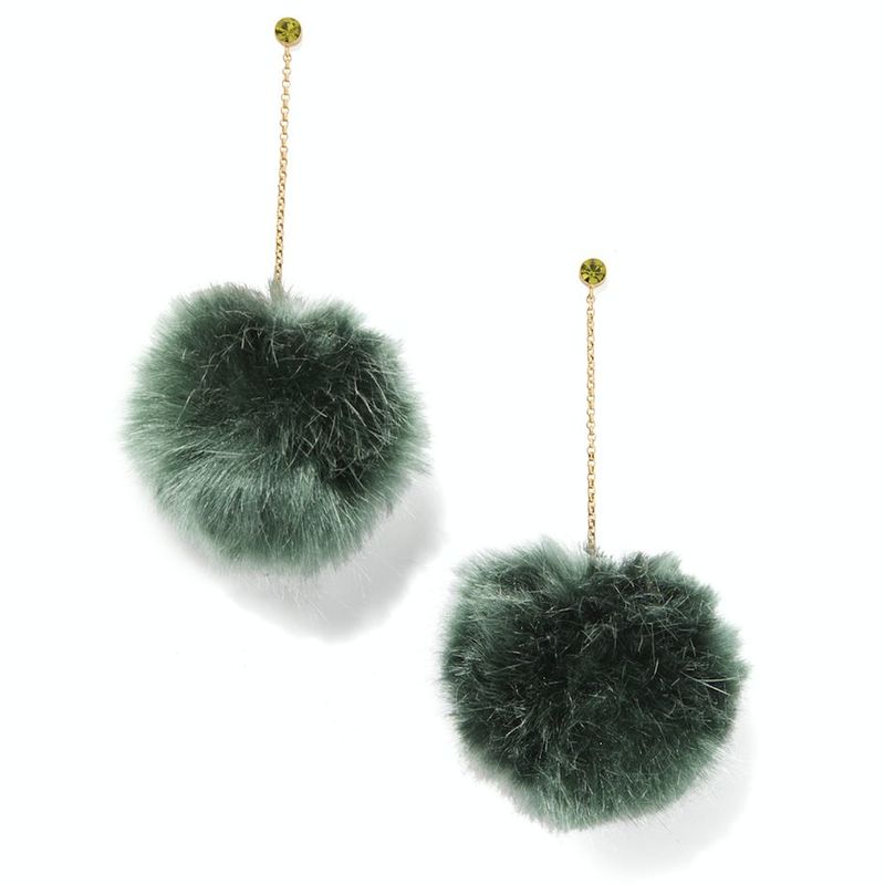 Kate spade store pom pom earrings