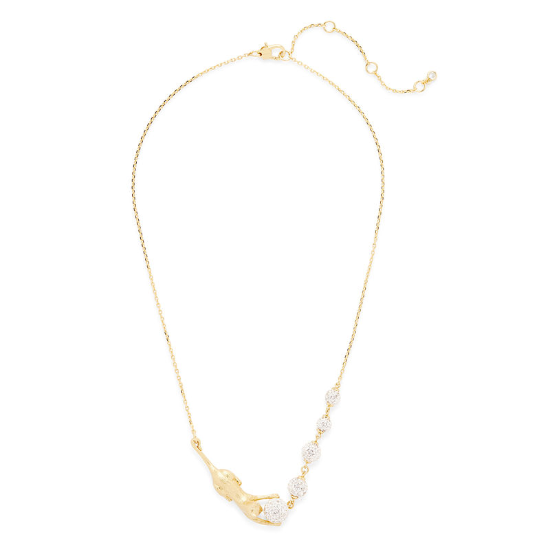 Rocksbox: House Cat Pave Necklace by Kate Spade