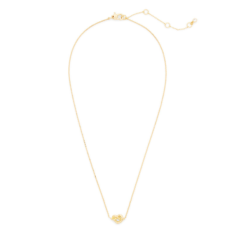 Rocksbox: Loves Me Knot Mini Pendant by Kate Spade