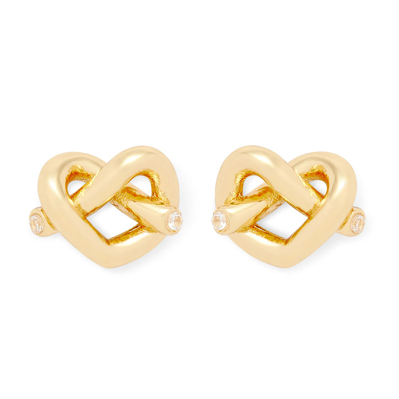 Kate spade deals gold knot earrings