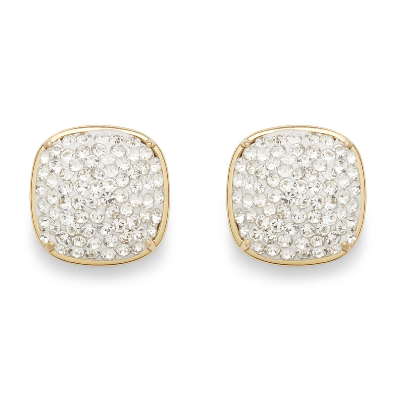 Kate spade earrings clay pave small store square studs