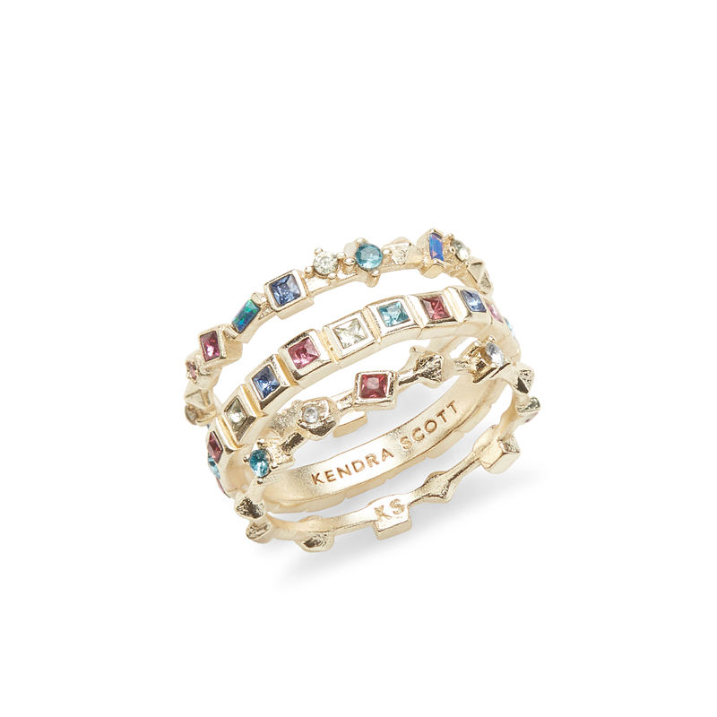 Rocksbox Karis Ring Set by Kendra Scott