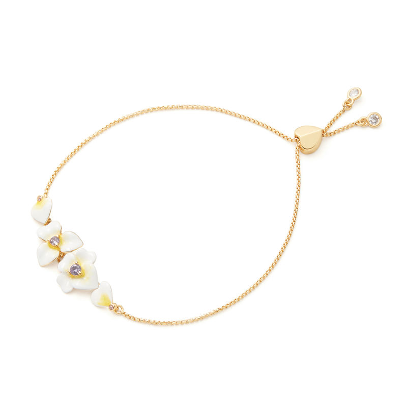 Precious Pansy Bracelet