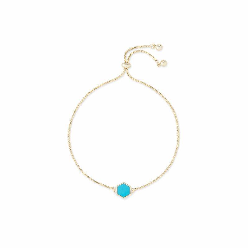 Ava 14K Gold Charm Bracelet