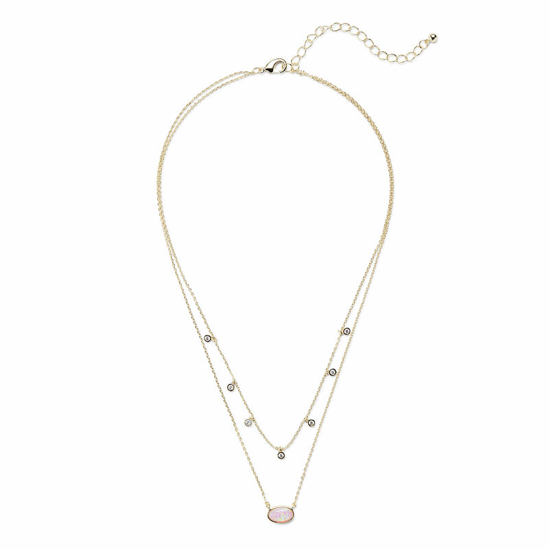 Topshop layered store necklace