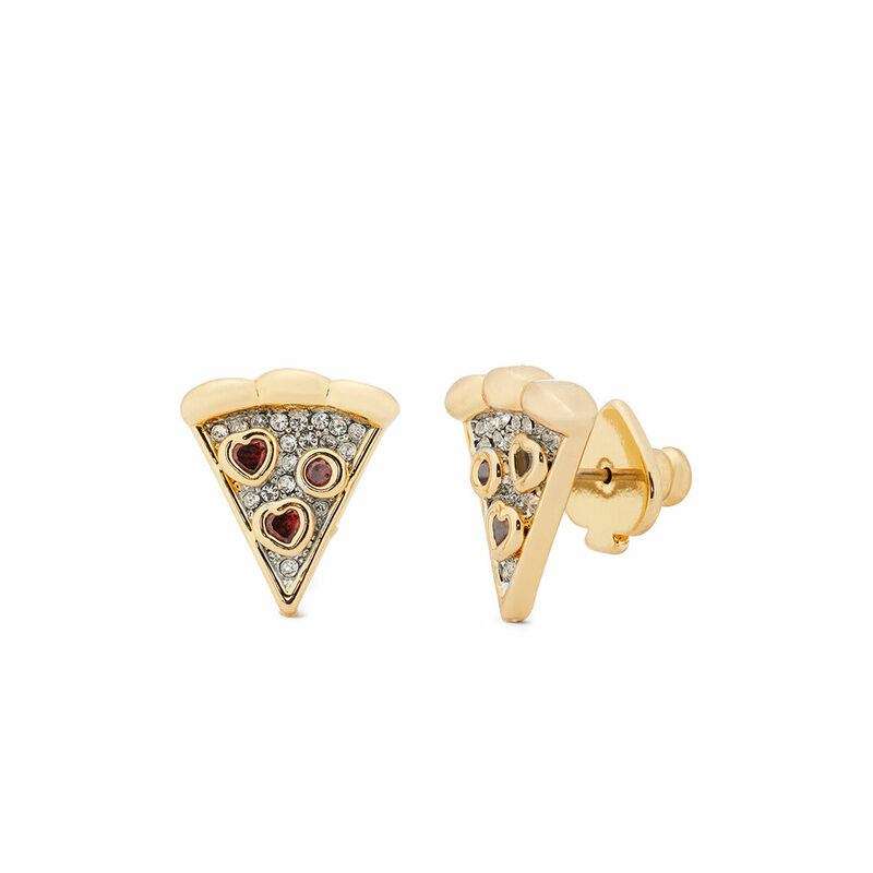 Rocksbox: Pizza My Heart Studs by Kate Spade