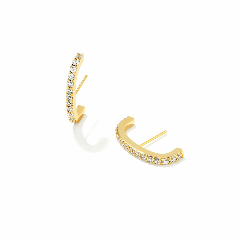 Francesca's Adeline Huggie Ear Cuff Earrings