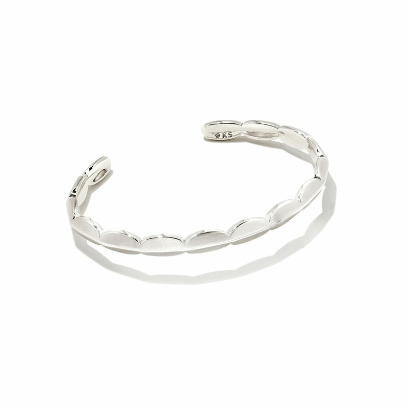 Sterling Silver Hammered Cuff - Joy Bracelet