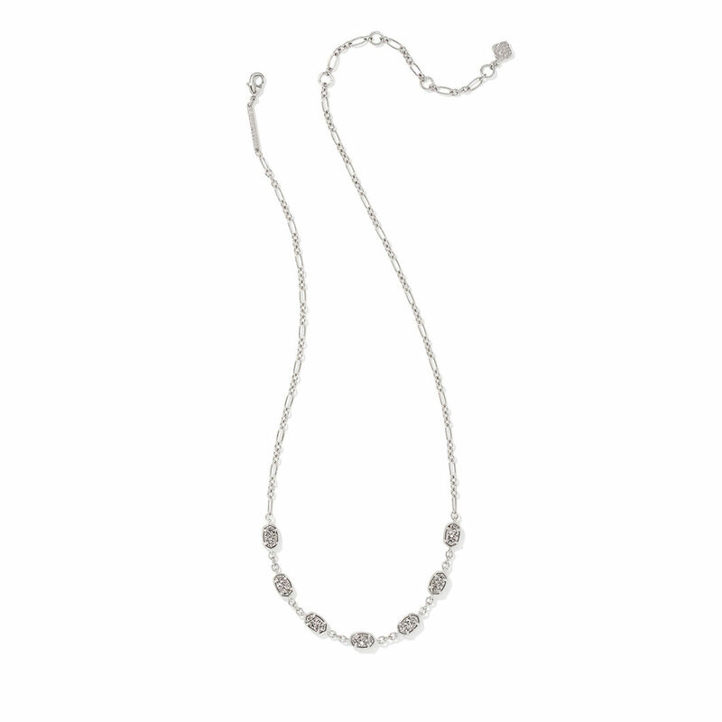 Kendra scott white druzy on sale necklace