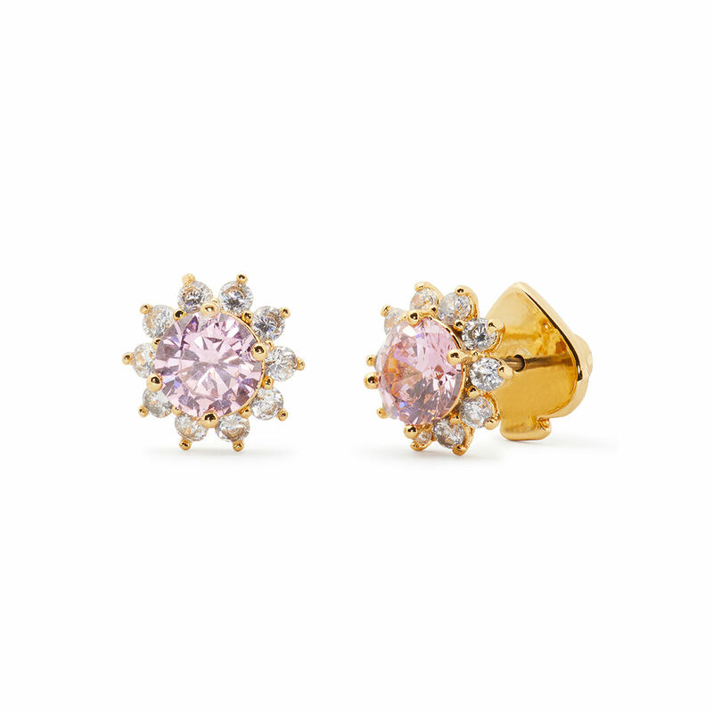 Kate spade rose hot sale gold studs