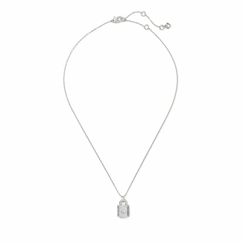 Kate spade deals lock necklace