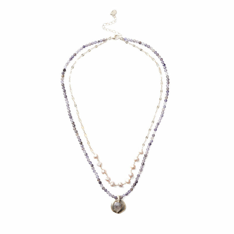 Rocksbox Layered Pearl Necklace by Chan Luu