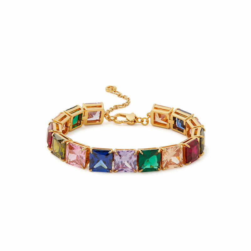 The Princess Kate Chunky Crystal Encrusted Chain Link Bracelet – Jewel Candy