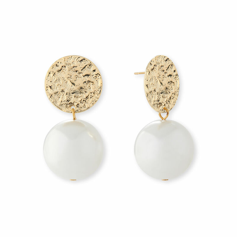 Big pearl earrings hot sale forever 21