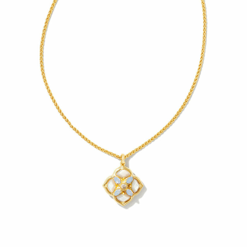 Rocksbox: 18K Gold Plate Elisa Necklace by Kendra Scott