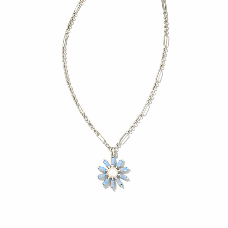 Kendra scott necklace blue on sale opal