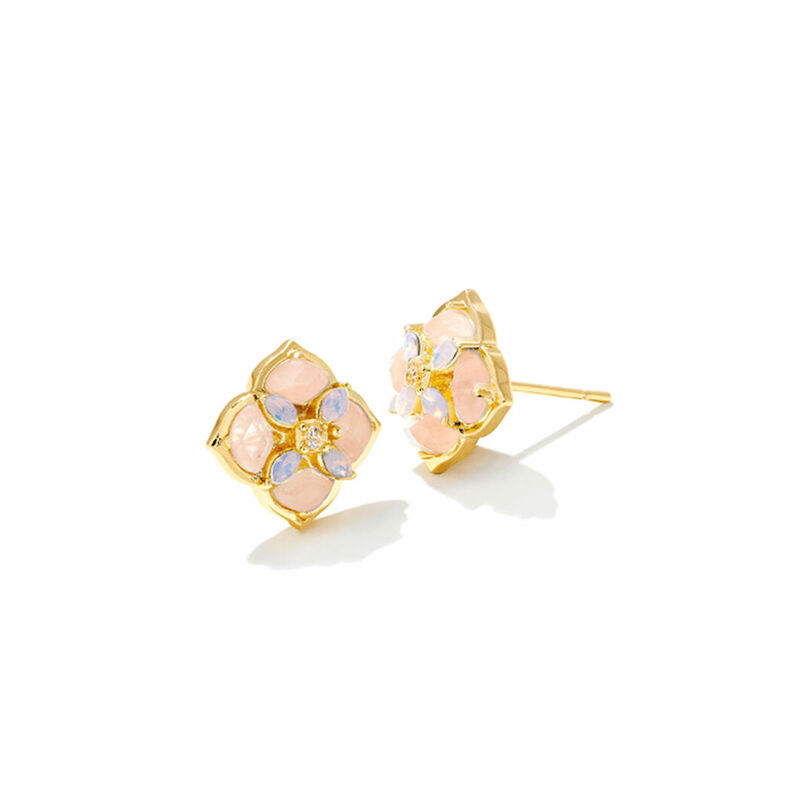 Dira stud earrings in on sale gold