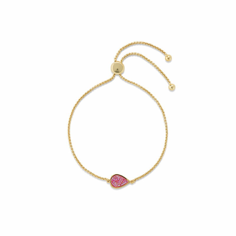 Rocksbox: Pink Ombre Tennis Bracelet by Sophie Harper