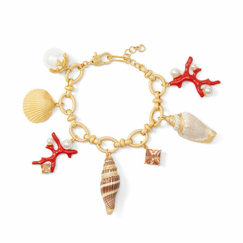 Gold By The Sea Charm Bracelet