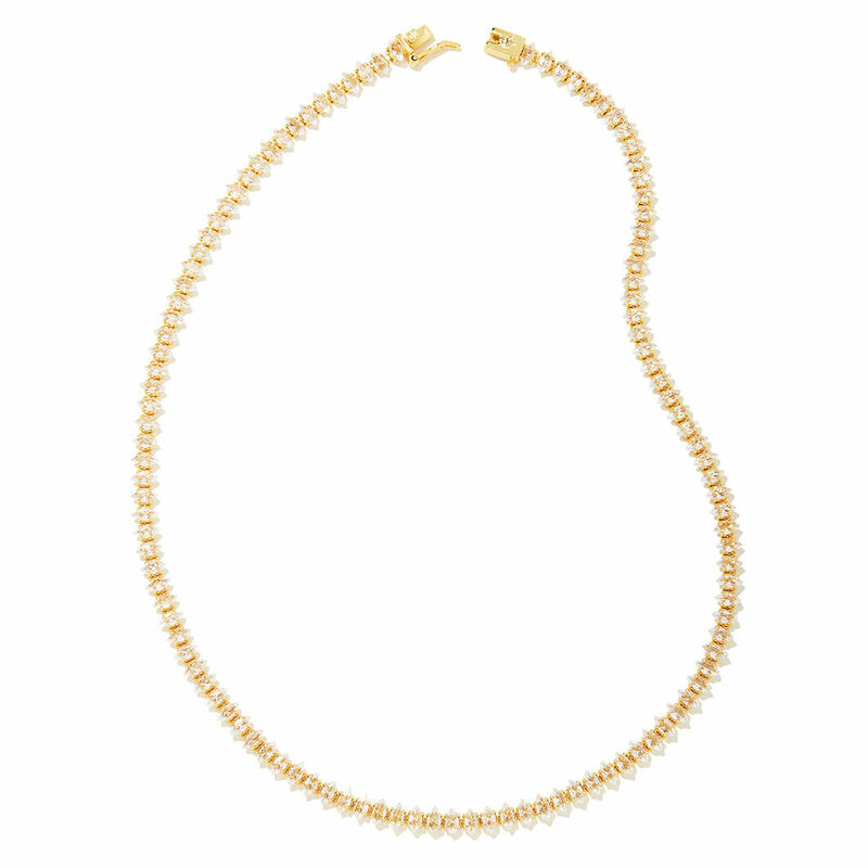 Rocksbox: 18K Gold Plate Elisa Necklace by Kendra Scott