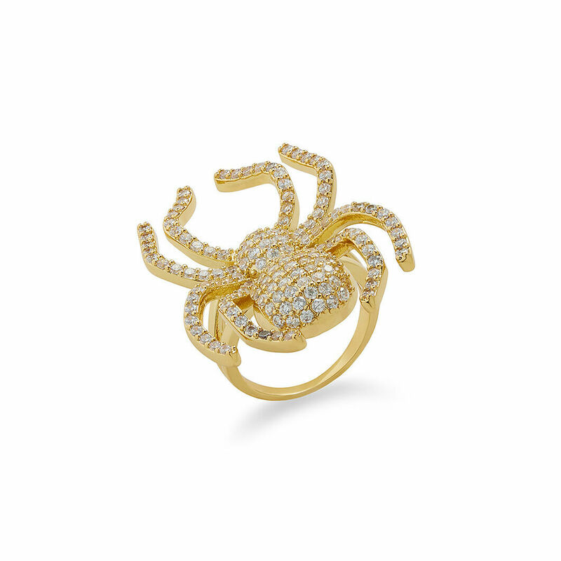 Perry Street Elvira Spider Cocktail Ring