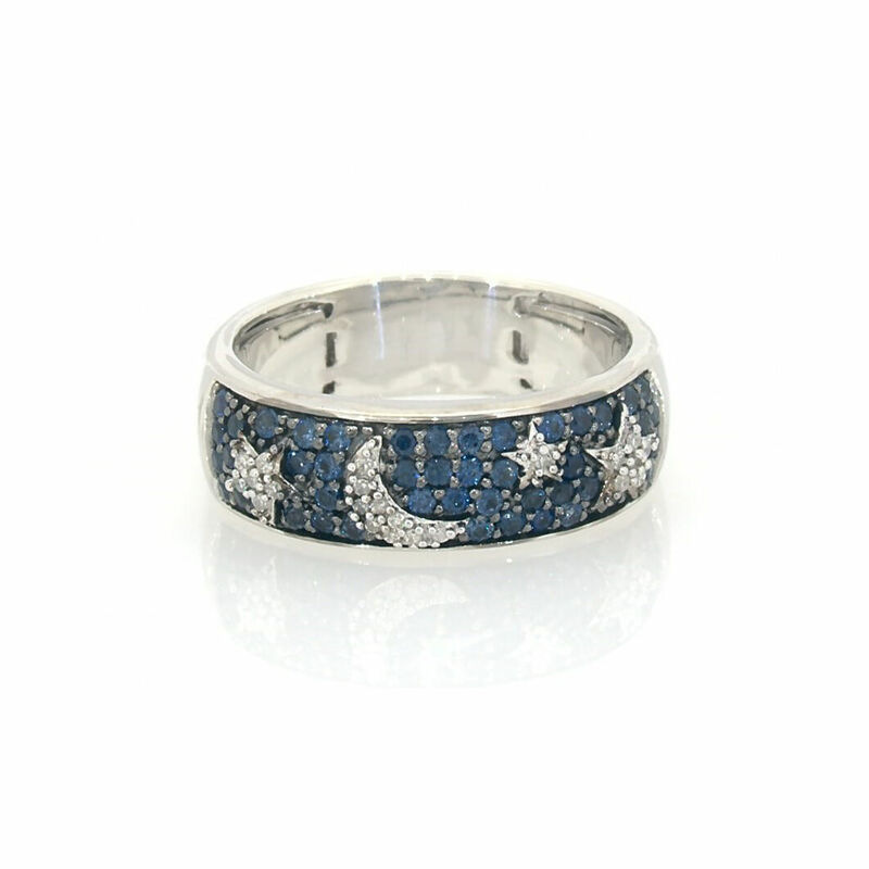 Moon and star ring deals kay jewelers