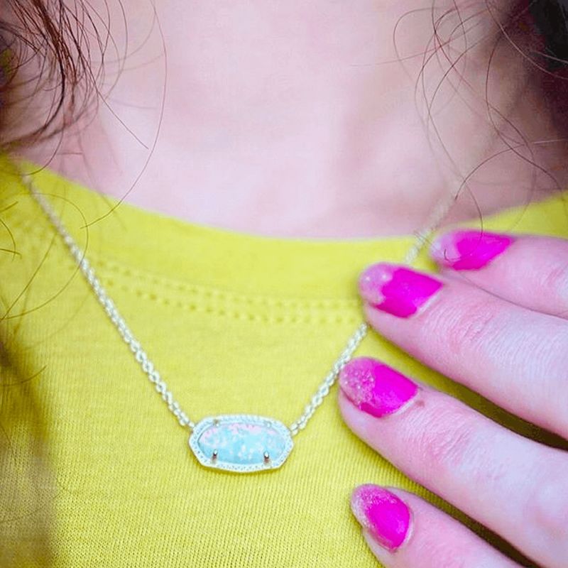 Kendra scott necklace opal - Gem