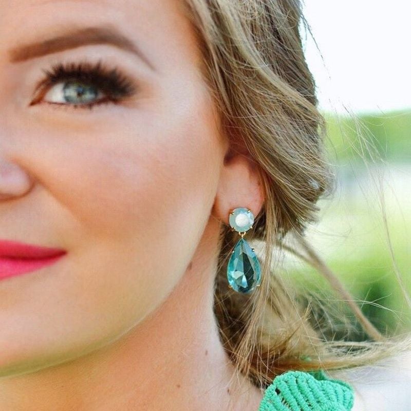 Kate spade turquoise on sale earrings