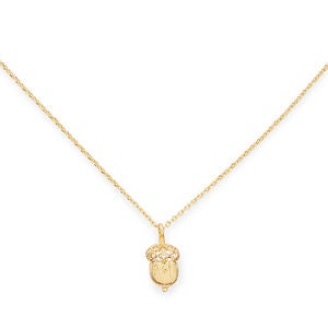 kate spade acorn necklace