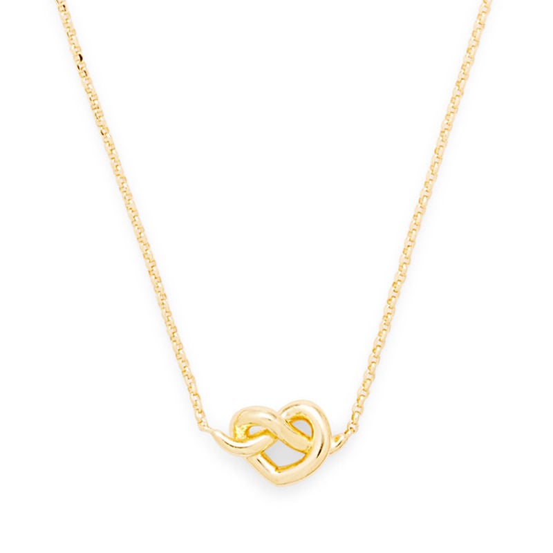 NEW Kate Spade Sailor's Knot Mini Pendant Necklace Gold w/Dust Bag O0R00066  $69 | eBay