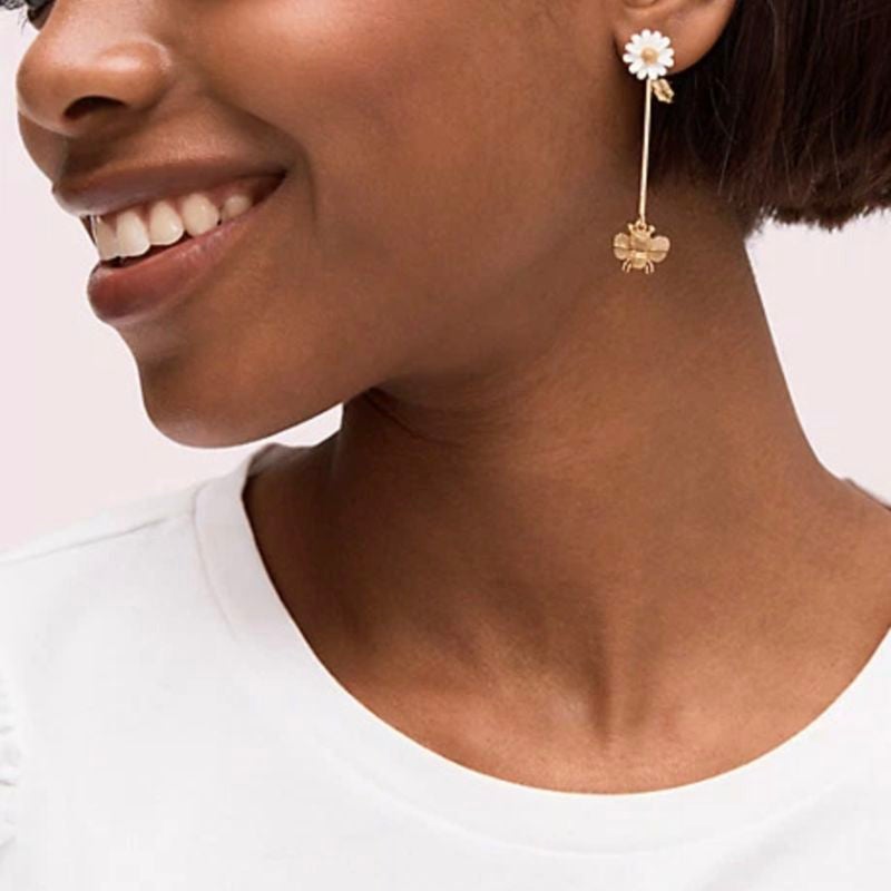 Rocksbox: Bee Linear Earrings by Kate Spade