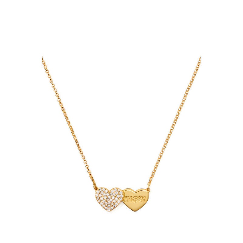 kate spade 2 heart necklace