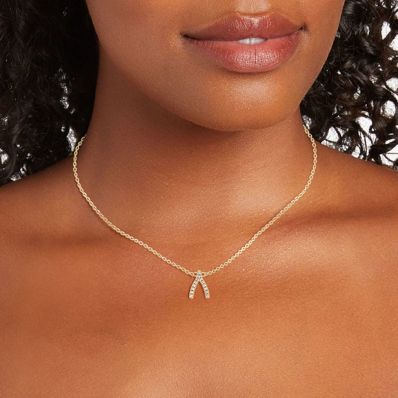 Dogeared deals wishbone necklace