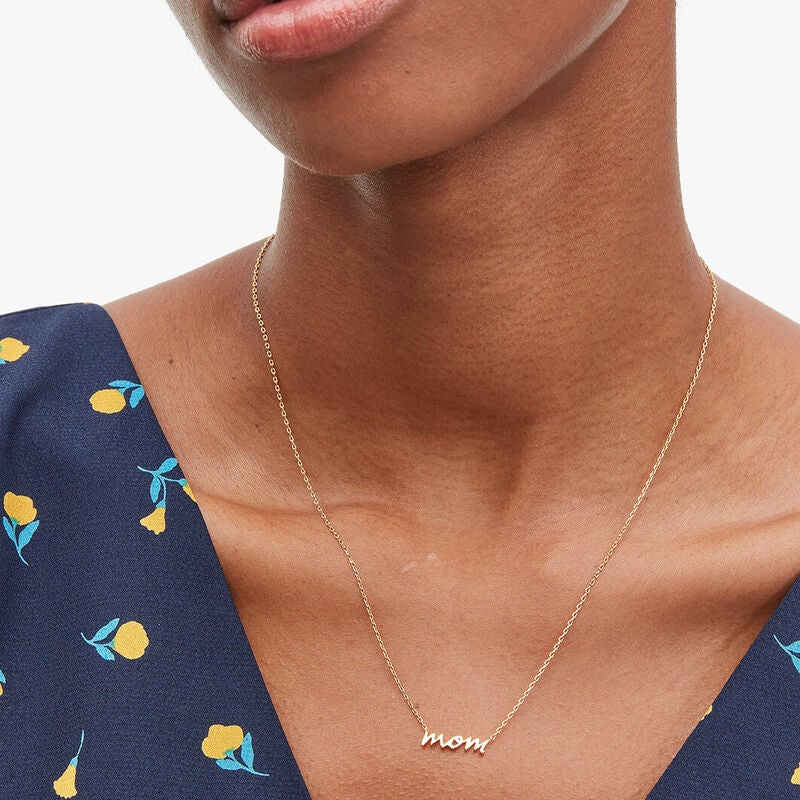 mom kate spade necklace