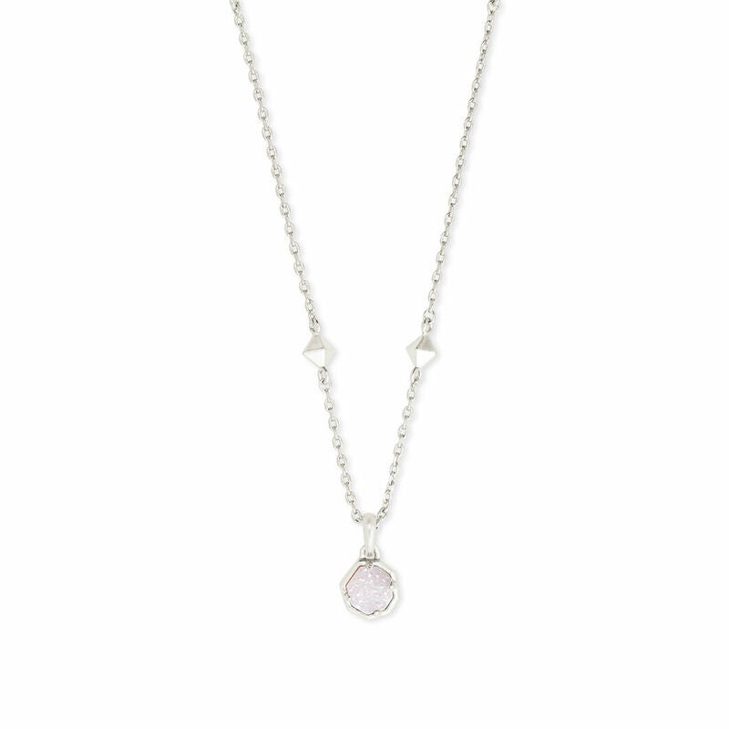 Amazon.com: Kendra Scott Eileen Pendant Necklace Rhodium/White Pearl One  Size : Clothing, Shoes & Jewelry