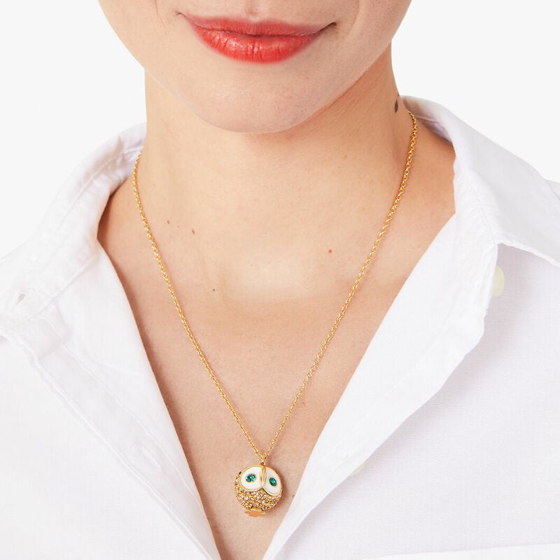 Kate spade penguin on sale necklace