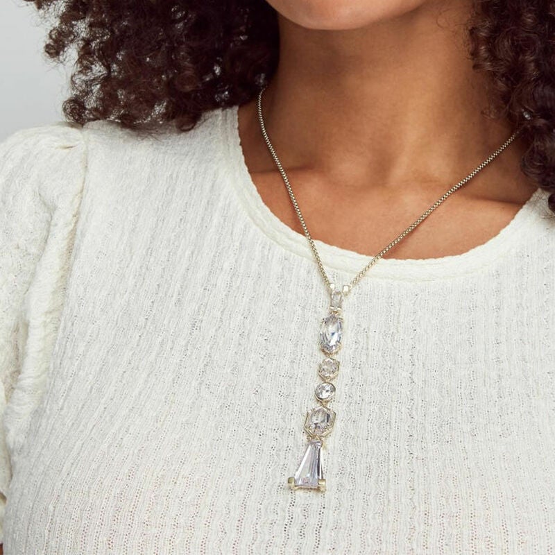 Bethany Silver Y Necklace | Jewelry | Kendra Scott