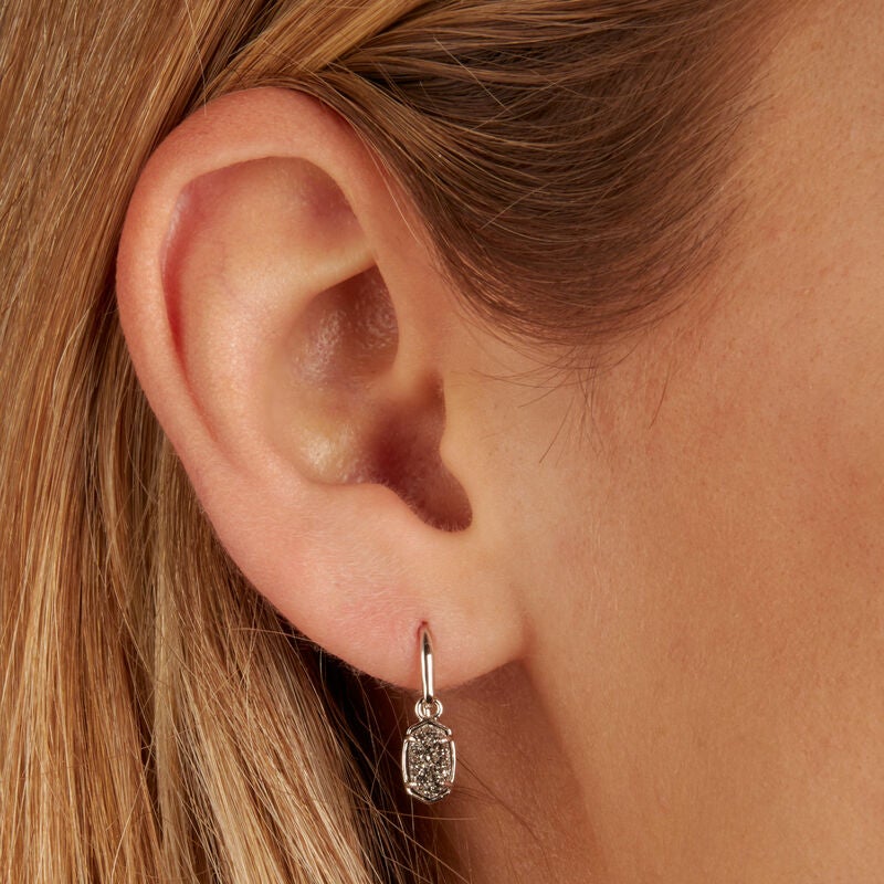 Platinum Pink Tourmaline Stud Earrings Trillion Screw Back Studs for Women  Platinum Jewelry Hypoallergenic