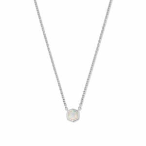 Rocksbox: Sterling Silver Davie Pendant by Kendra Scott