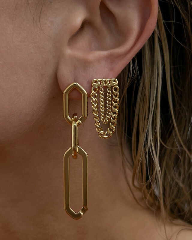 Rocksbox: The Louis Chain Hoops by Luv AJ