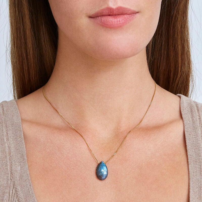 Rocksbox Teardrop Pendant by Chan Luu