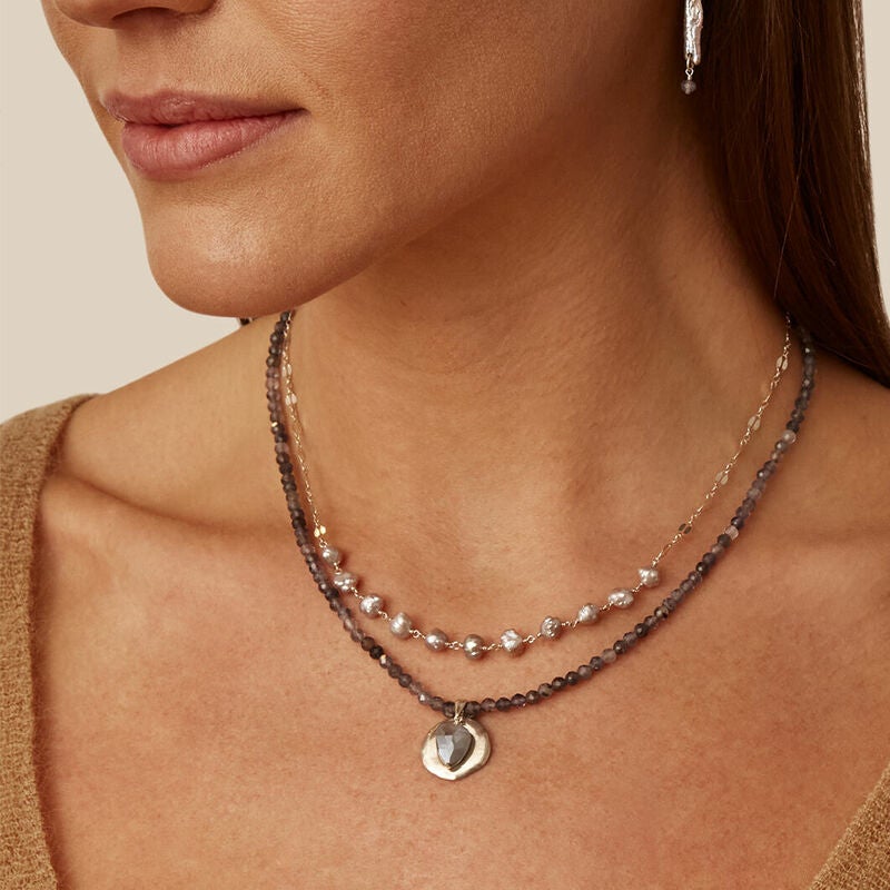 Rocksbox Layered Pearl Necklace by Chan Luu