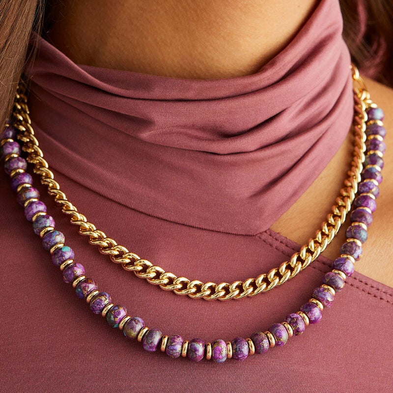 Kendra Scott NWT Lavender Lilac Purple Tassel Necklace | Purple stone  necklace, Tassel necklace, Purple stones
