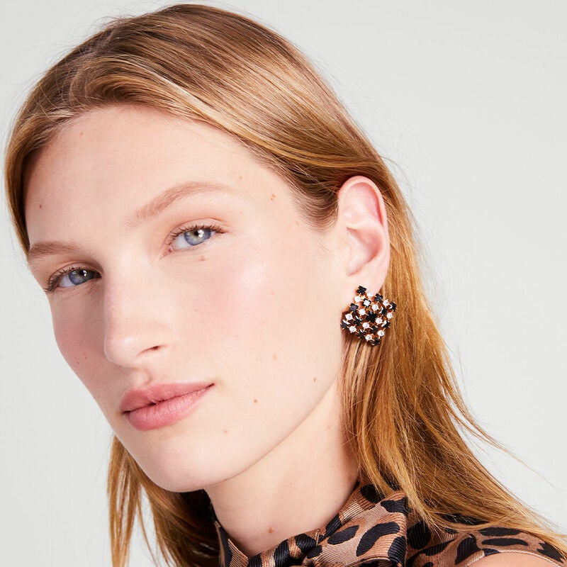 Kate spade rock store it statement earrings