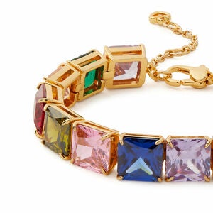 The Princess Kate Chunky Crystal Encrusted Chain Bracelet